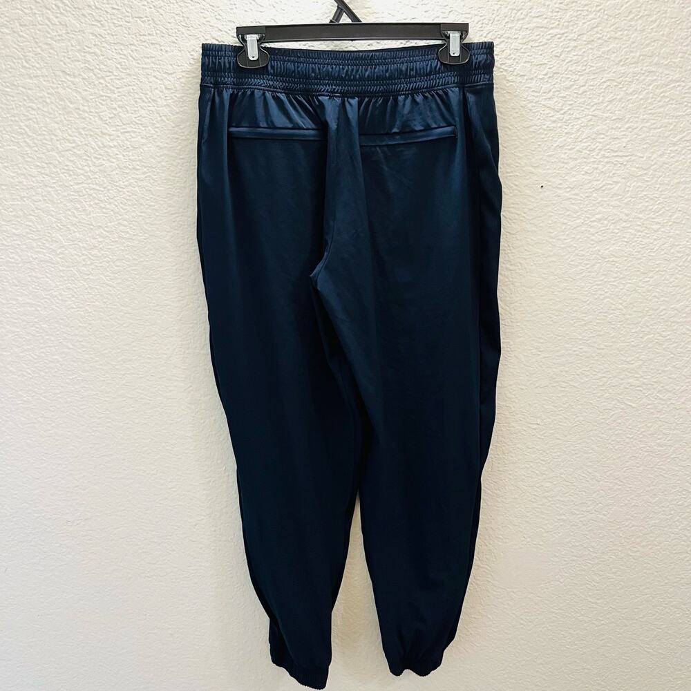 Athleta Brooklyn Jogger Pants Women’s 10 Navy Blue Stretch Travel Athleisure - Picture 4 of 10
